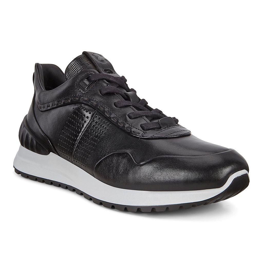 Ecco Astir Mens Sneakers In Black Online - India YQL-819647